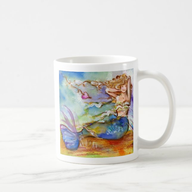 Mug Sirène de coeur (Droite)