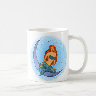 Mug Sirène de la lune de nuit