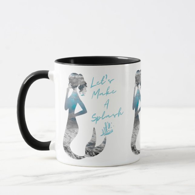Mug Sirène d'océan Faisons un éclaboussure (Gauche)