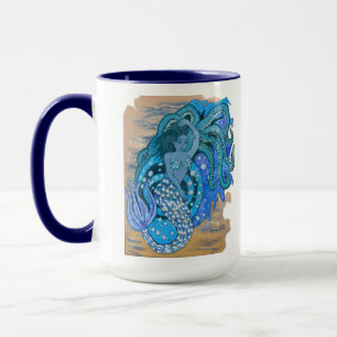 Mug Sirène et poulpe