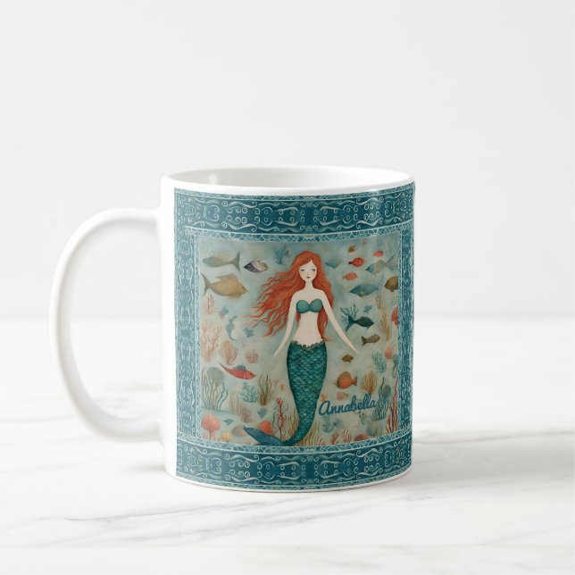 Mug Sirène personnalisée (Gauche)