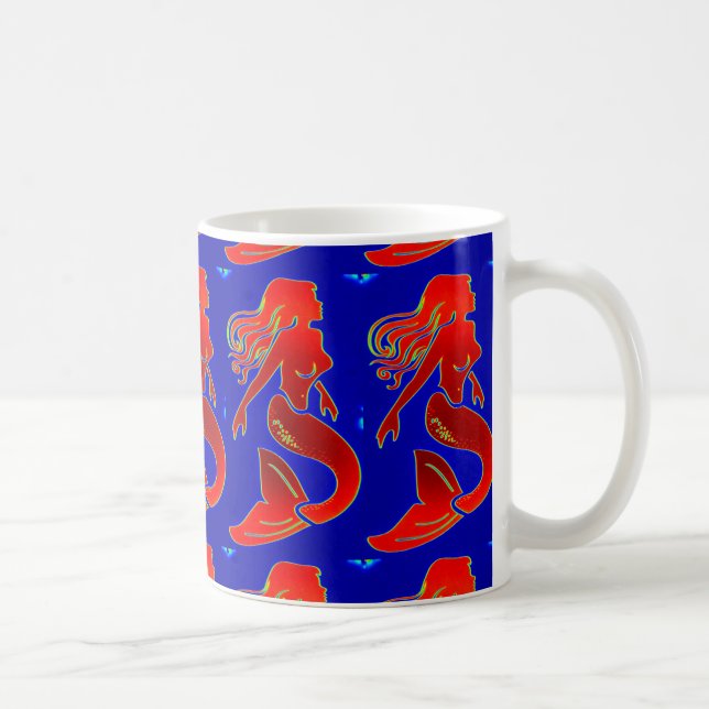 Mug sirène rousse (Droite)