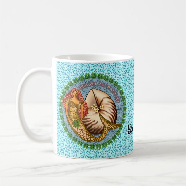 Mug Sirène Shamrock (Gauche)