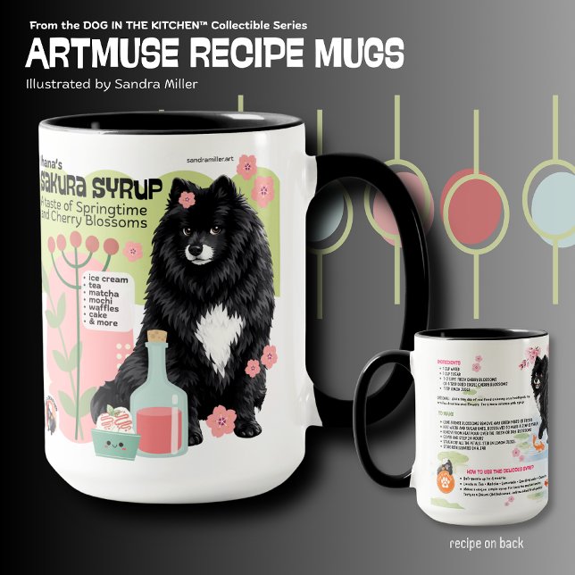 Mug Sirop de sakura IHANA'S recette du Chow Art Muse  (Créateur téléchargé)