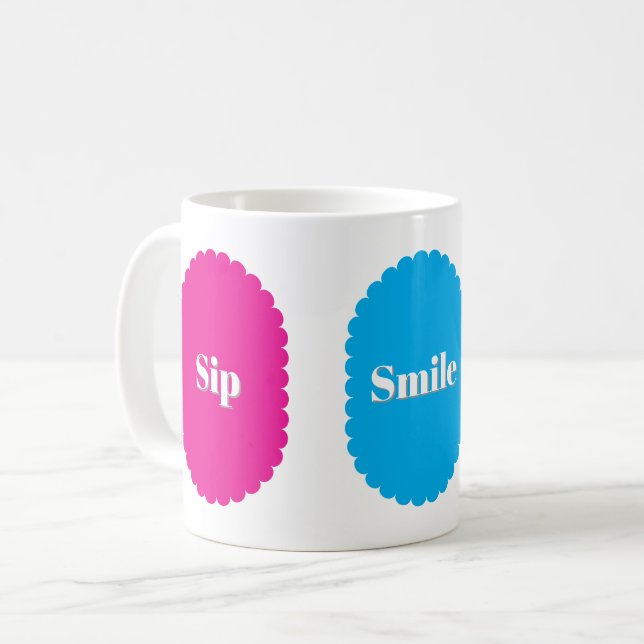 Mug Siroter Sourire Répéter Amusement Dopamine (Devant gauche)