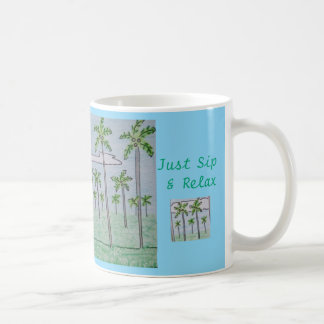 Mug Sirotez et détendez-vous Palm Tree Grove