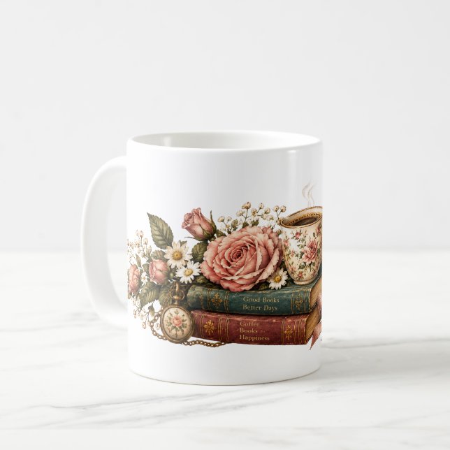 Mug Sirotez lentement, vivez doucement (Devant gauche)