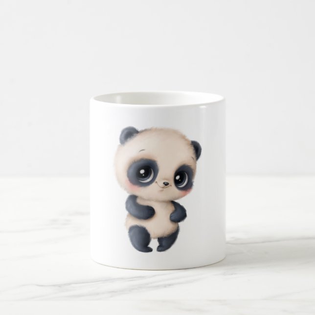 Mug Sirotez un verre de style avec notre Panda Desi ir (Centre)