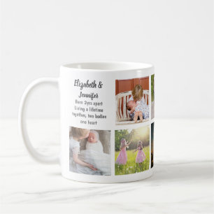 Mug Sisterly love 9 x Photo Collage Sisters Keepsaké