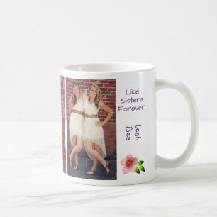 Mug Sisters Forever 2 BFF personnalise les noms