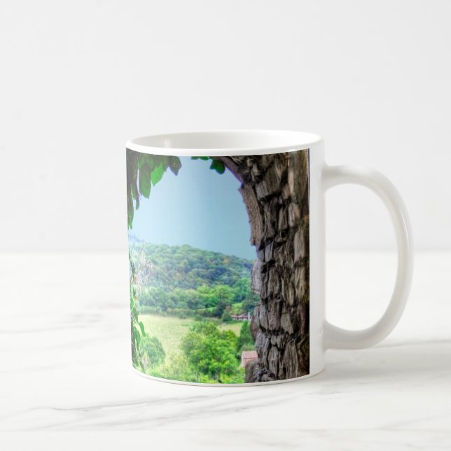 Mug Sites historiques anciens, Ruines du château de Gr (Droite)