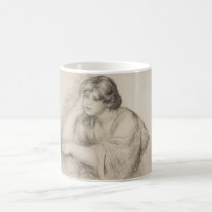 Mug Sitting Girl (par Pierre-Auguste Renoir)