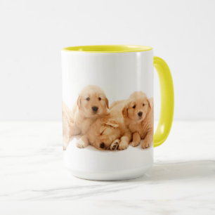 Mug Six Marionnettes Golden Retriever