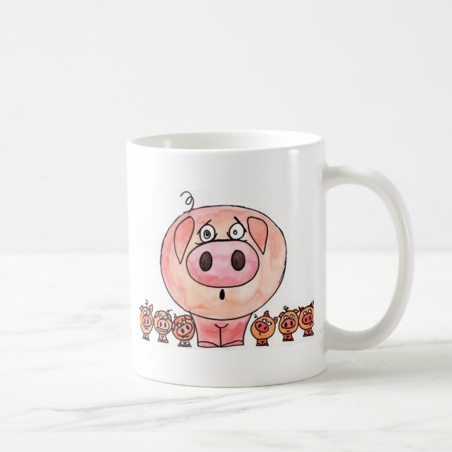Mug Six petits porcs (Droite)