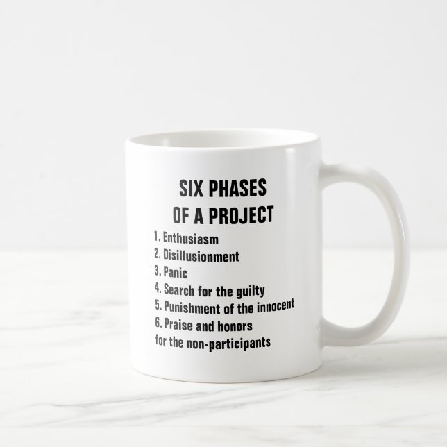 Mug Six phases d'un enthousiasme 2.Disillusio du (Droite)