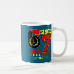 Mug Six Seven 67 Depuis 1967 Drapeau de l'héritage noi