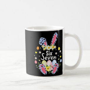 Mug Six Seven 67 Mème 6 7 Lapin Léopard Enfants Drôle