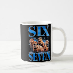 Mug Six Seven 67 Mème Drôle Capybara Contrefaçon Graph