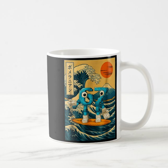 Mug Six Seven 6-7 Japanese Great Wave Off Kanagawa 67  (Droite)