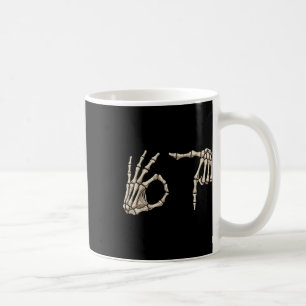 Mug Six Seven 6 7 Mème 67 Main de squelette Costume Ha