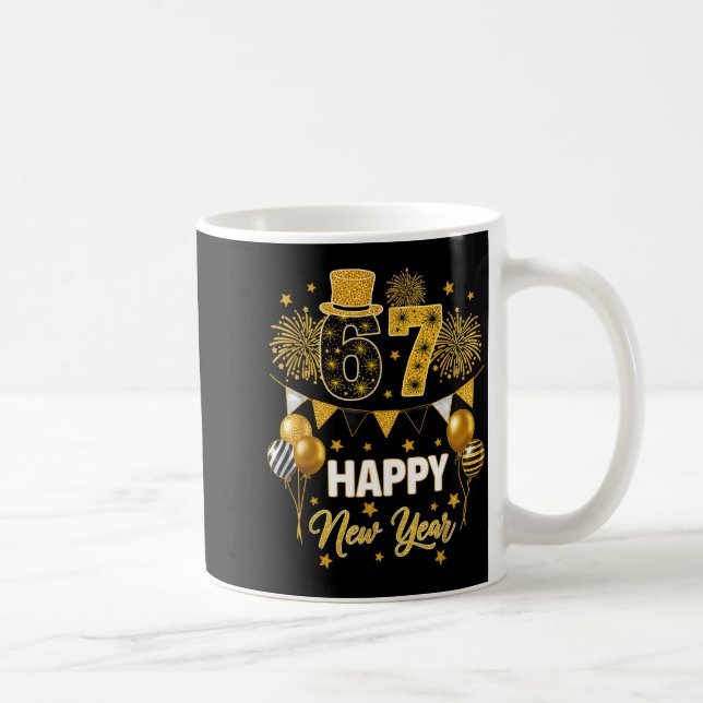 Mug Six Seven 6 7 Mème Drôle Bonne Année 67 2026 _1 (Droite)