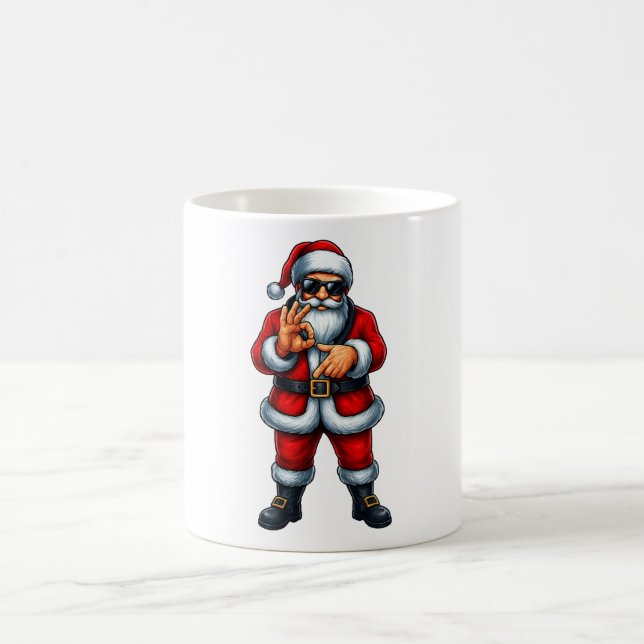 Mug  Six Seven 6 7 Mème Santa Noël  (Centre)