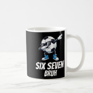 Mug Six Seven Bruh Brainrot Génération Alpha Dabbing F