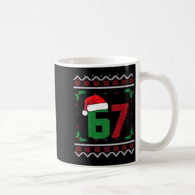 Mug Six Seven Christmas 6 7 Ugly Christmas Sweater  (Droite)