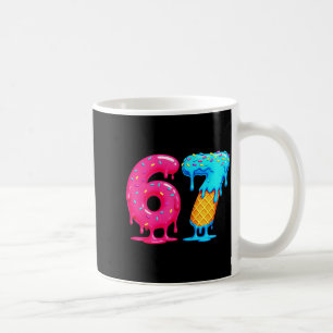Mug Six Seven Crème Glacée Dégoulinante Mème Cool 67 N