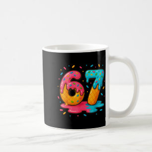 Mug Six Seven Crème Glacée Dégoulinante Mème Cool 67 N