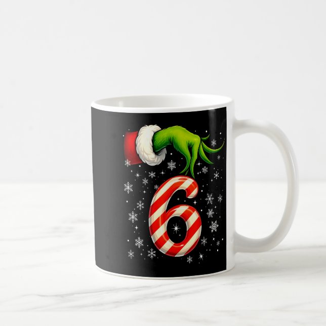 Mug Six Seven Funny Christmas Couple Matching Meme  (Droite)
