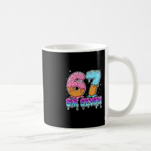 Mug Six Seven Glace Drip Cool Meme 67 Drôle Gen Al