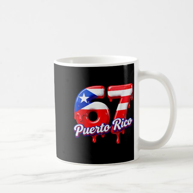Mug Six Seven Ice Cream Drip 6 7 Kids Meme 67 Puerto R (Droite)
