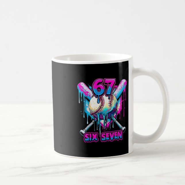 Mug Six Seven Ice Cream Drip Gen Alpha Argot Tendance  (Droite)