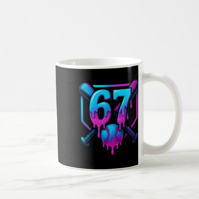 Mug Six Seven Vendent de la Crème Glacée Dégouline Coo (Droite)