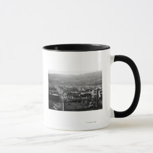 Mug Skagway, Alaska Vue de la 5e Avenue Photographie