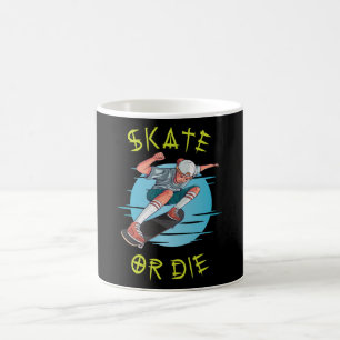 Mug Skate ou die Skateboarder Garçon