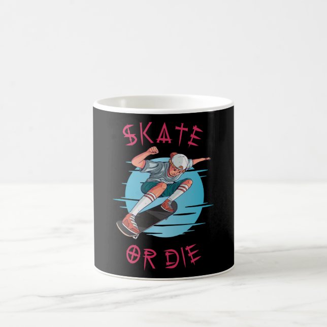 Mug Skate ou die Skateboarder Garçon (Centre)
