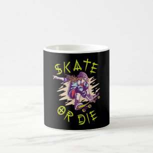 Mug Skate ou die Skateboarder Girl