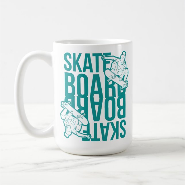 Mug skateboard  (Gauche)