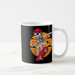 Mug Skateboard éffrayant Skeleton Funny Skate