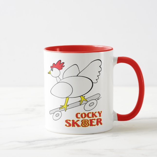Mug Skater Cocky (Droite)