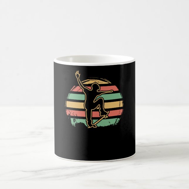Mug Skateur Rétro (Centre)