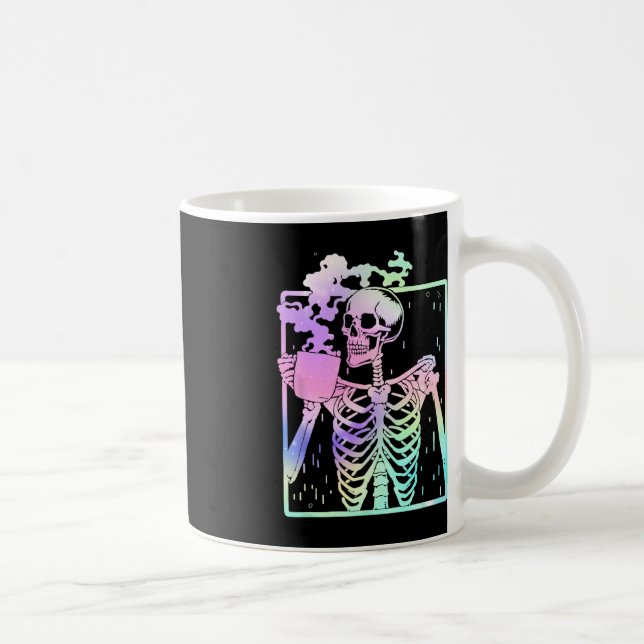Mug Skeleton Boire Café Femmes hommes Halloween costu (Droite)