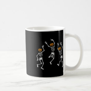 Mug Skeleton Citrouille Danser Halloween Éffrayant Bon