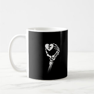 Mug Skeleton Coeur de main