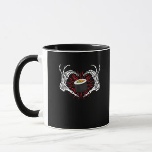 Mug Skeleton Coeur main Lazy do-it-yourself Costume d'
