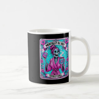 Mug Skeleton Coffee Tarot Card Mental Mll Mais Totale