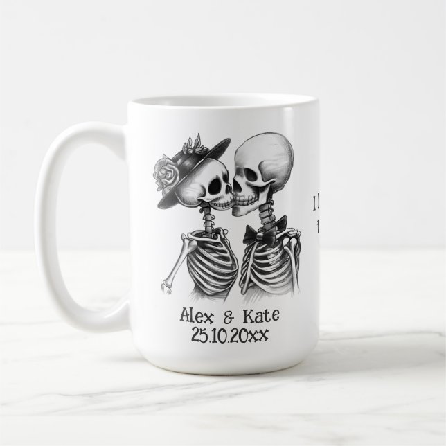 Mug Skeleton Couple (Gauche)