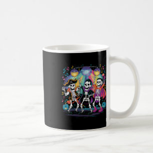 Mug Skeleton Dance Party Halloween Éffrayant